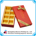 wholesale new design customized chocolate box with paper divider
